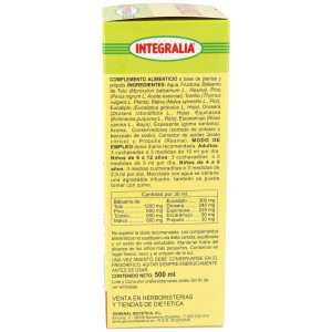 Integralia Jarabe Constifin Sin Azucar 500Ml