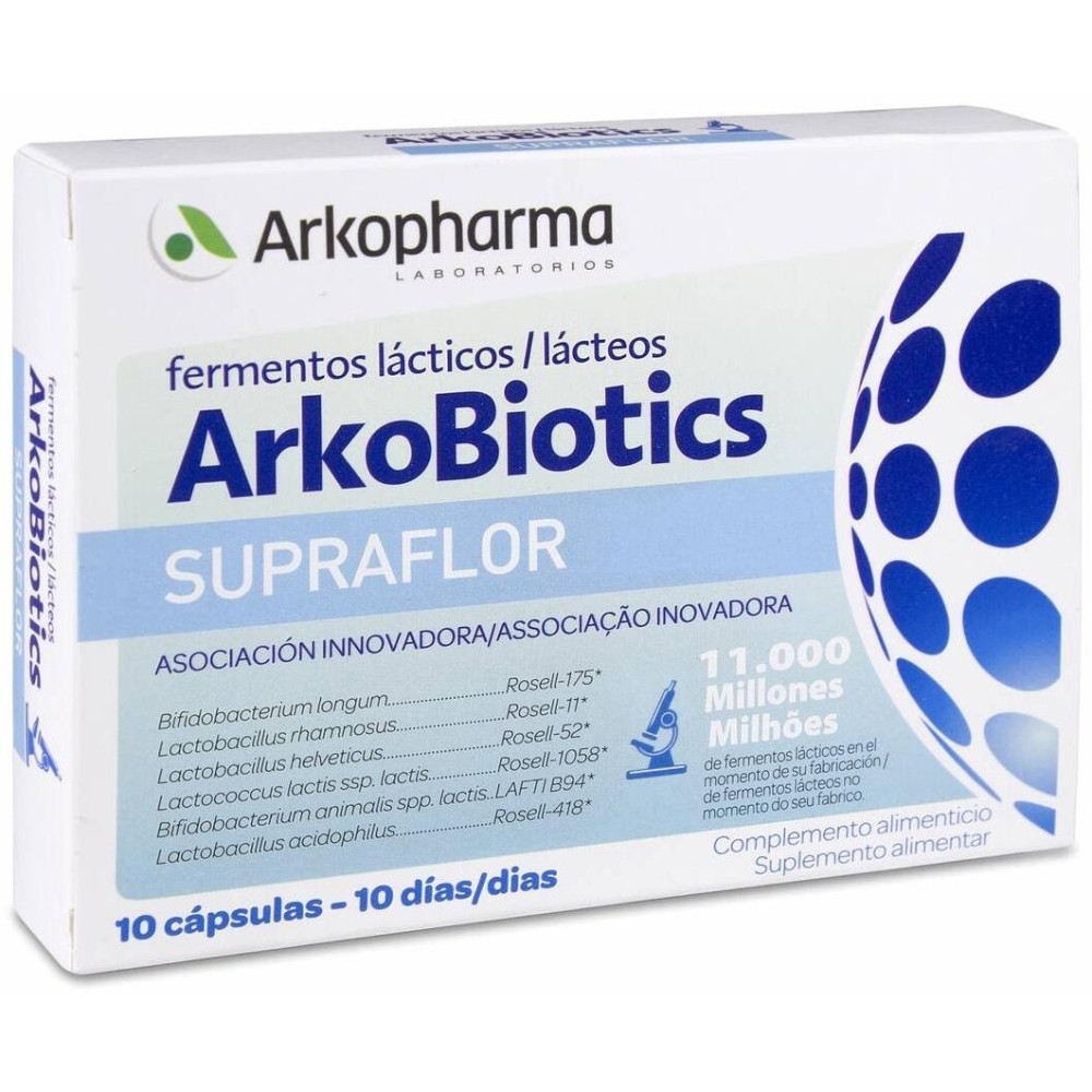 Arkopharma Arkobiotics Supraflor Adultos 10Caps