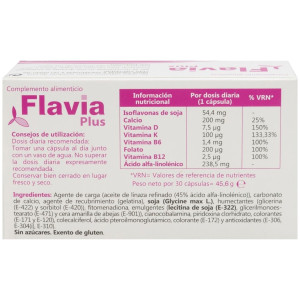 Flavia Plus Menopausia 30 Cápsulas