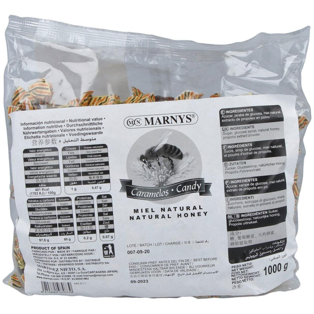 Marnys Caramelos De Propóleo Con Miel 1Kg