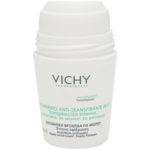 Vichy Tratamiento Antitranspirante Eficacia 48 H Roll-On, 50 Ml
