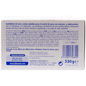 Bimanán® Beslim Batidos Sabor Fresa 6Uds