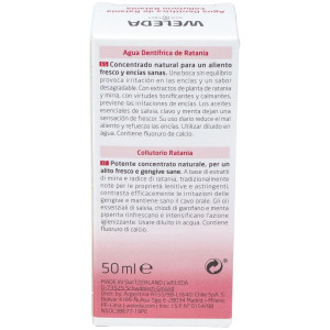 Weleda Agua Dentífrica De Ratania Sabor Menta 50Ml