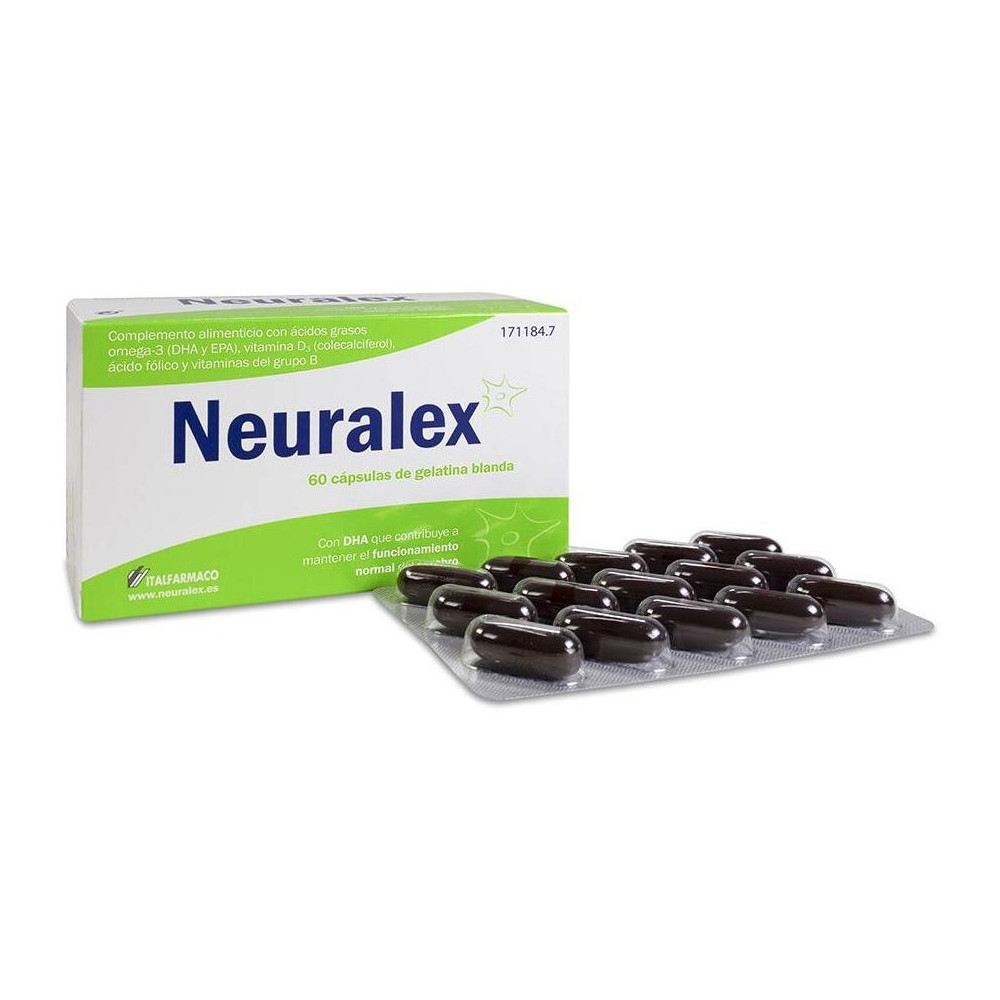 Neuralex 60 Capsulas De Gelatina Blanda