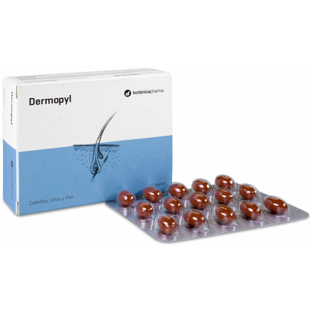 Botánicapharma Dermopyl Complex Cabello Y Uñas, 30 Perlas