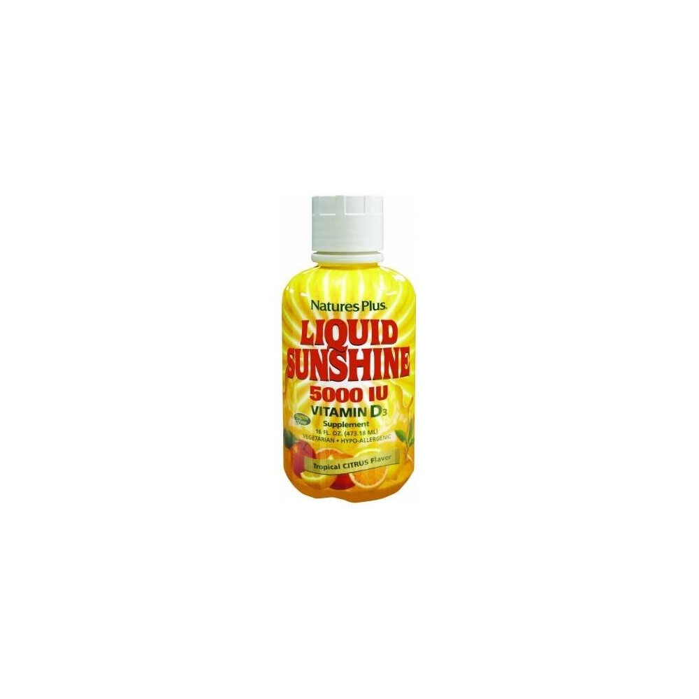 Natures Plus Vitamina D3 Liquid Sunshine 473 18Ml