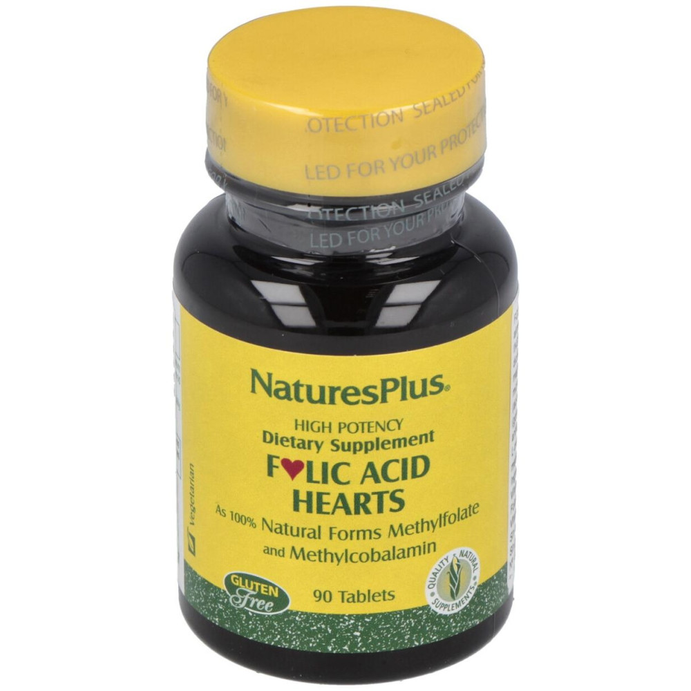 Natures Plus Acido Folico 800 Mcg 90 Comprimidos