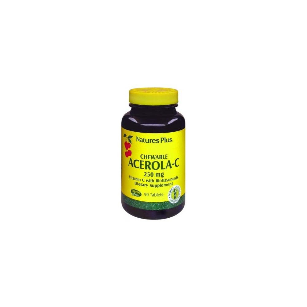 Nature'S Plus Acerola-C 250Mg 90 Cápsulas