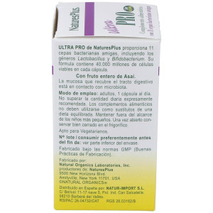 Ultra Pro Probiotico 30Cap.