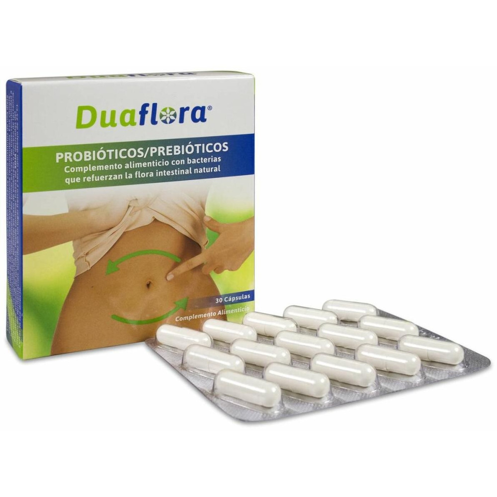 Edda Pharma Duaflora Prebióticos/Probióticos, 30 Cápsulas