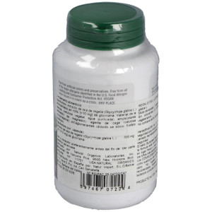 Licorice (Dgl) Regaliz500Mg. 60Cap. Herbal Actives