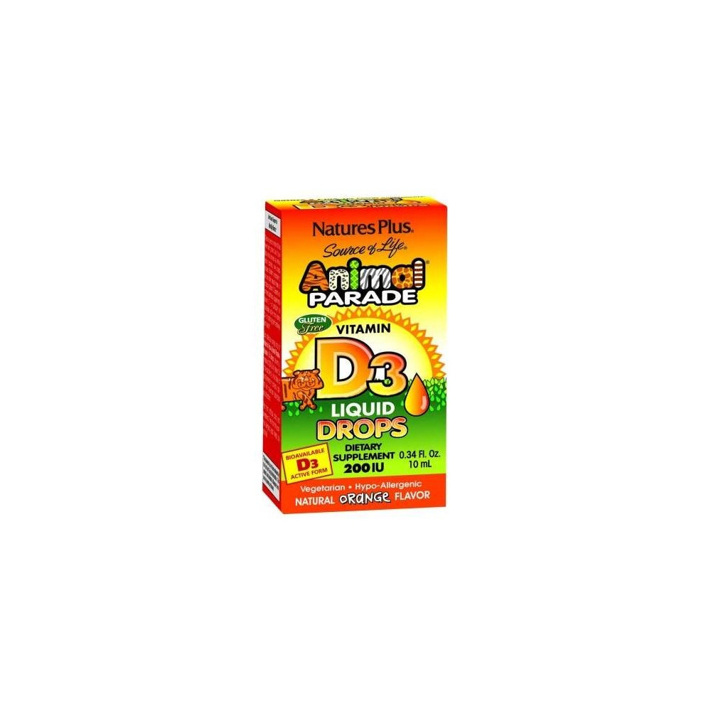 Nature'S Plus Animal Parade D3 10Ml