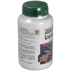 Licorice (Dgl) Regaliz500Mg. 60Cap. Herbal Actives