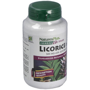 Licorice (Dgl) Regaliz500Mg. 60Cap. Herbal Actives