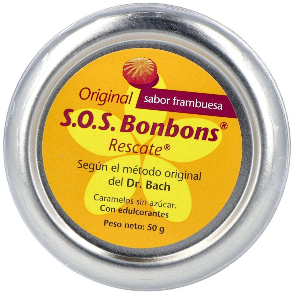 Sos Flores De Bach Bombons Caramelos Lata 50Gr.