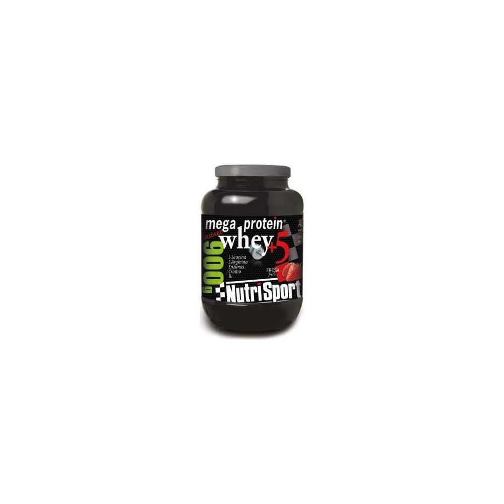 Nutrisport Mega Protein Whey 5 Vainilla 900Gr