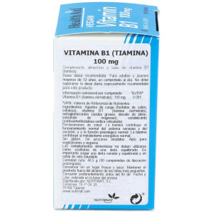 Health Aid Vitamina B1 100Mg 90 Tabletas