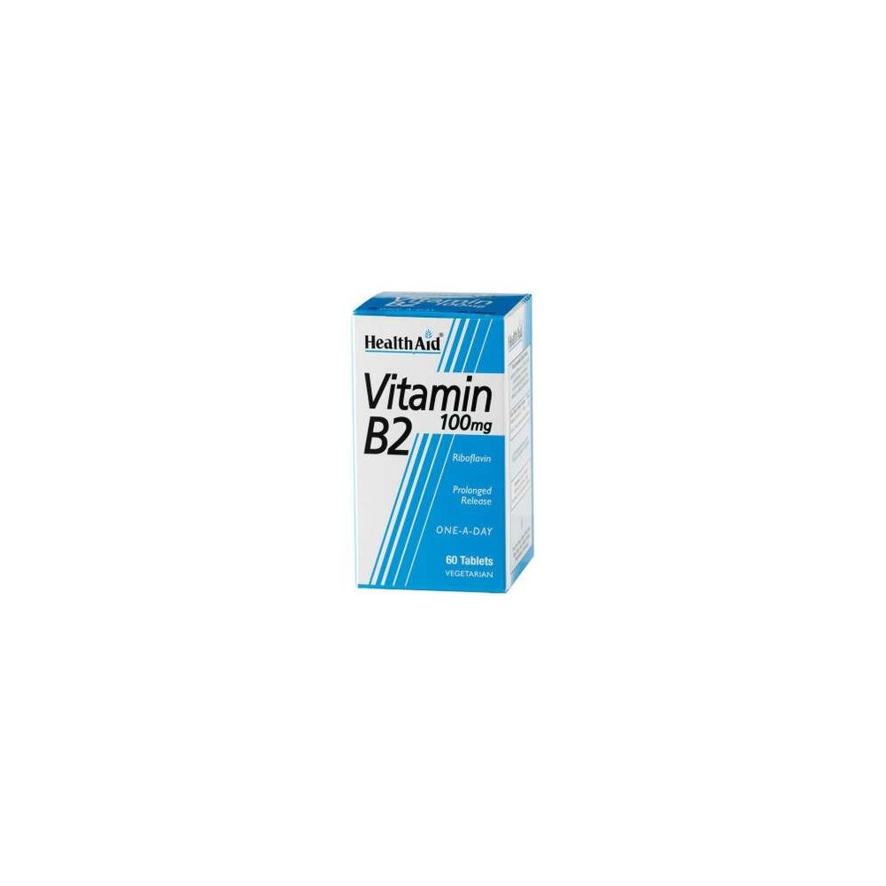 Healthaid Vitamina B2 (Riboflavina) 100Mg 60Comp