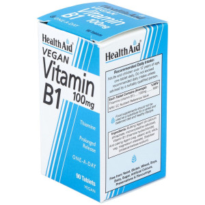 Health Aid Vitamina B1 100Mg 90 Tabletas