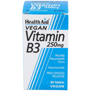 Healthaid Vitamina B3 (Niacinamida) 250Mg 90Comp