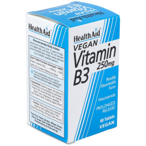 Healthaid Vitamina B3 (Niacinamida) 250Mg 90Comp
