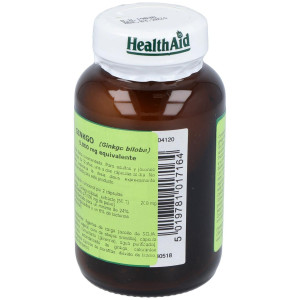 Ginkgo Hoja Ext.Estand. 30Cap. Health Aid