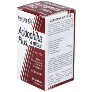 Acidophilus Plus 4 Billion 60Cap. Health Aid