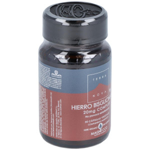 Hierro Bisglicinato 20Mg. 50Vcap.