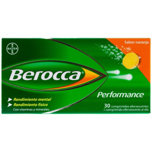 Berocca Performance Naranja Efervescente 30Comp