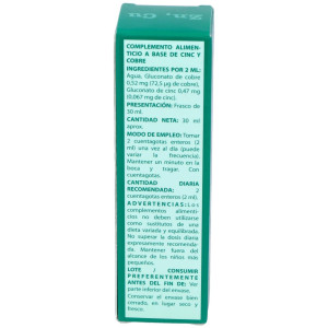 Equisalud Oligogluco Zinc-Cobre 31Ml