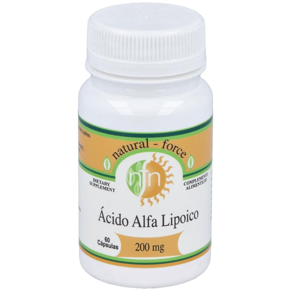 Natural Force Acido Alfa Lipoico 200Mg 60Caps