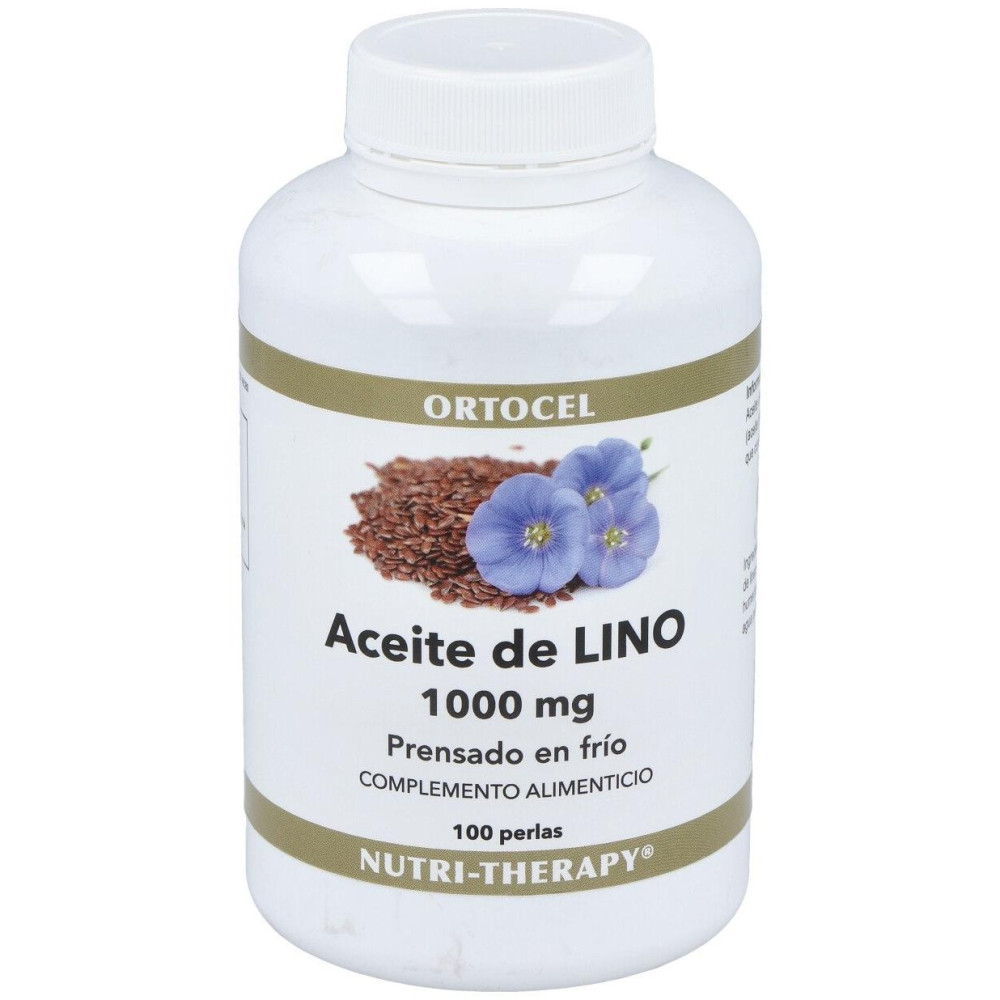 Aceite De Linaza (Semilla Lino) 1000Mg. 100Perlas