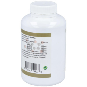 Aceite De Linaza (Semilla Lino) 1000Mg. 100Perlas