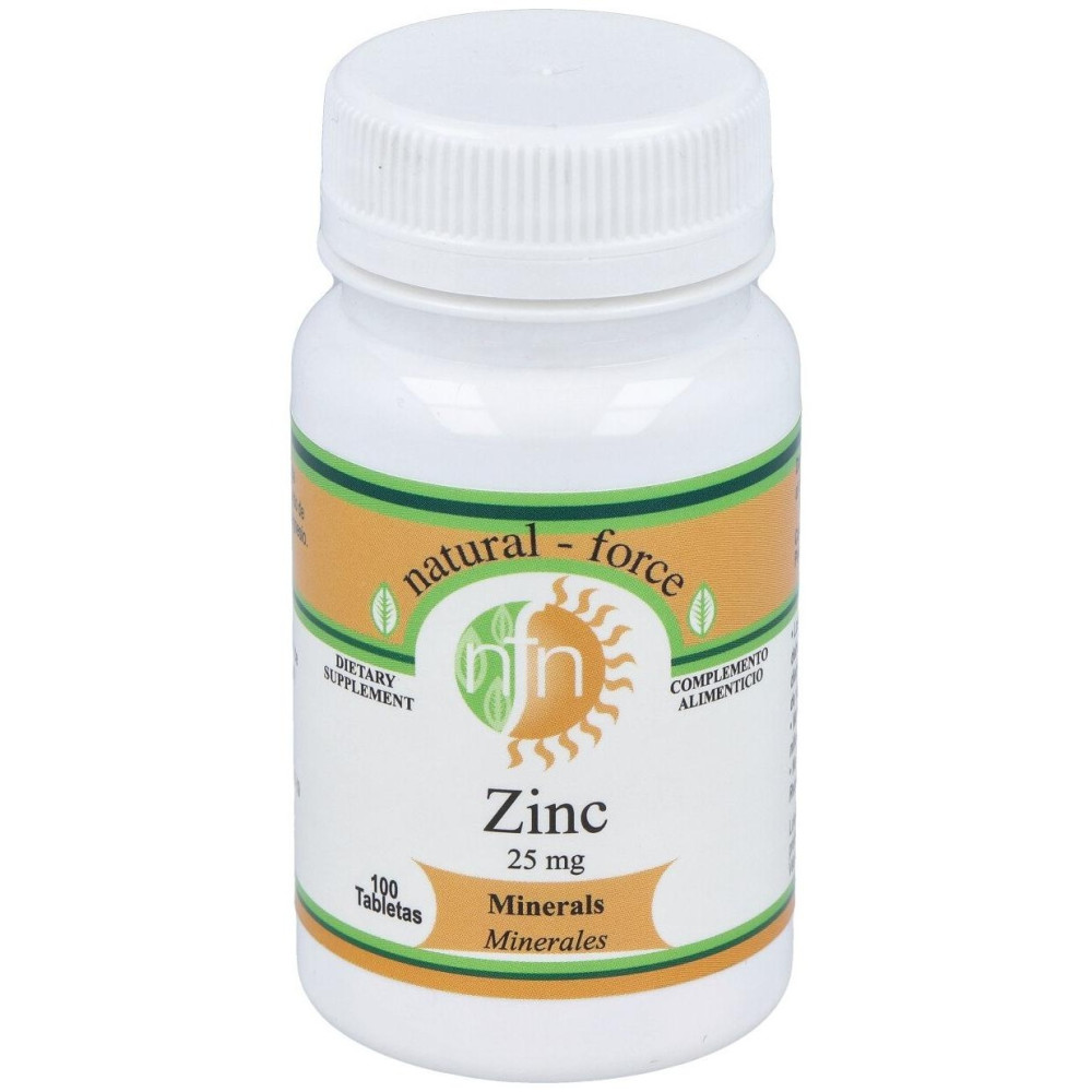 Natural Force Zinc 25Mg 100Comp
