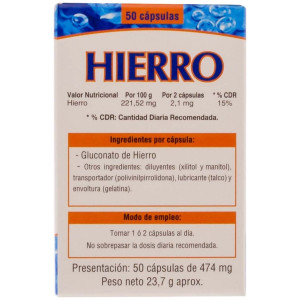 Hierro Microgranulos Neo 50Cap.
