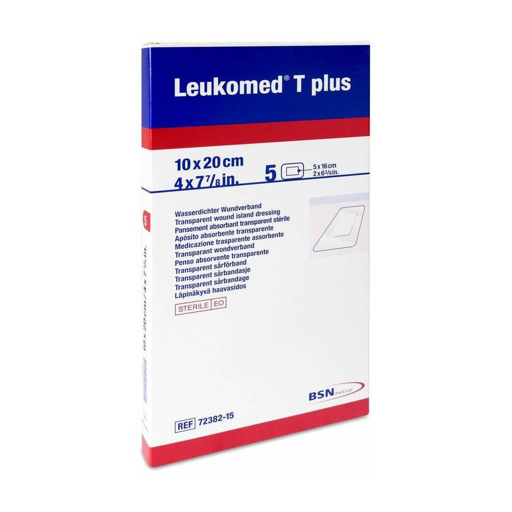 Leukoplast Leukomed T Plus 10 X 20 Cm, 5 Uds