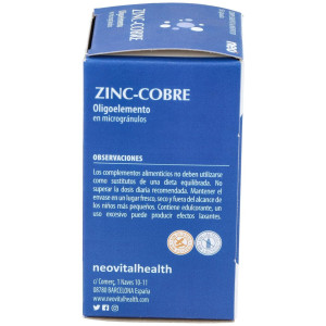 Zinc-Cobre Microgranulos Neo 50Cap.