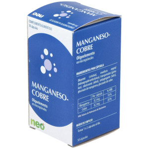 Manganeso-Cobre Microgranulos Neo 50Cap.