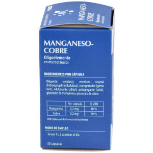 Manganeso-Cobre Microgranulos Neo 50Cap.