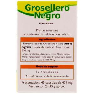 Grosellero Negro Microgranulos Neo 45Cap.