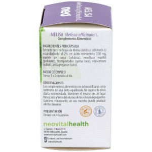 Melisa Microgranulos Neo 45Cap.