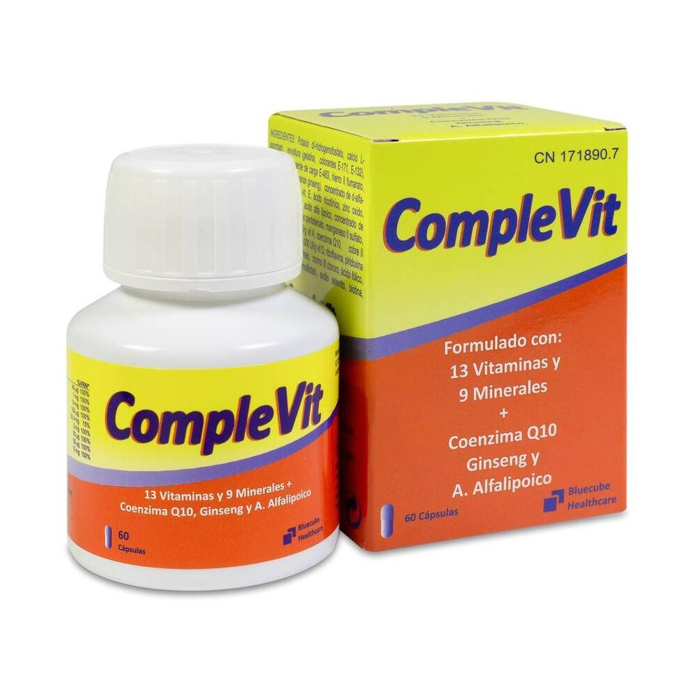 Bluecube Complevit, 60 Cápsulas