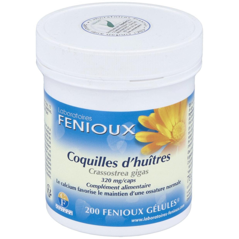 Fenioux Concha Ostra 320Mg 200Caps