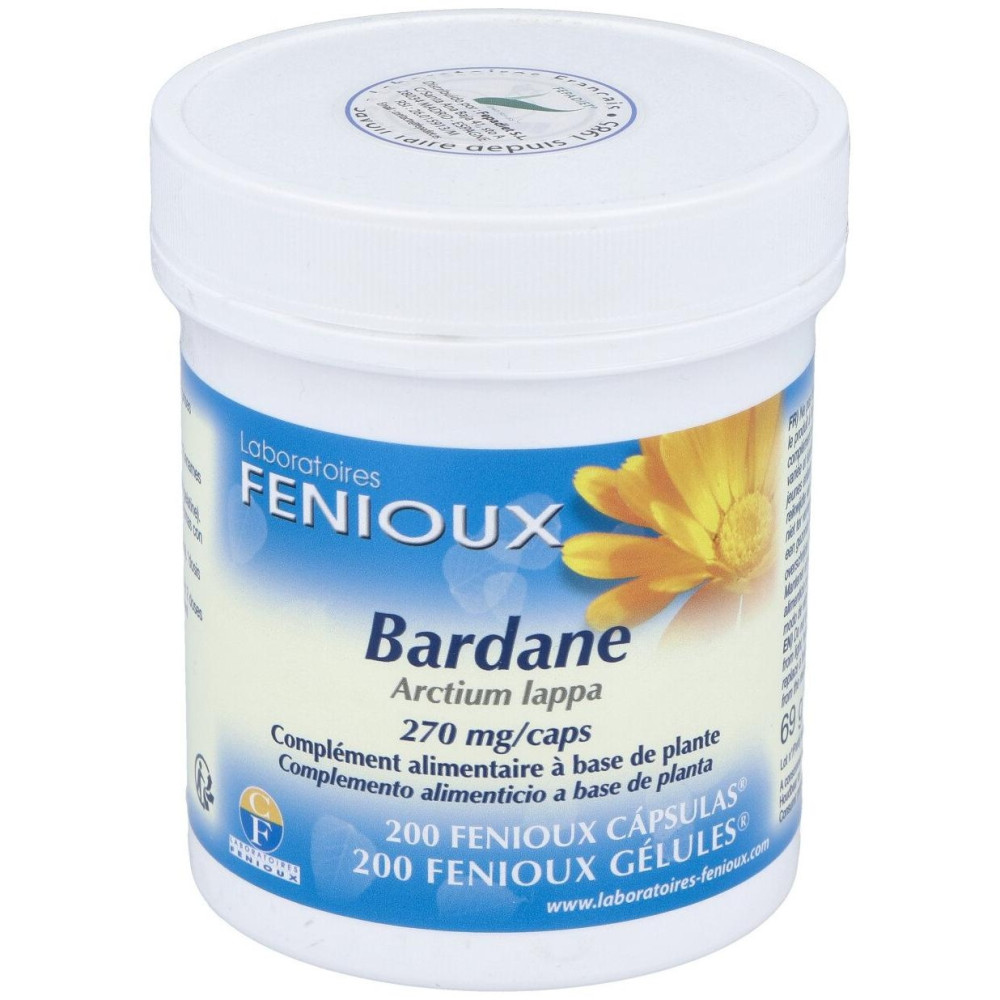 Fenioux Bardana 270Mg 200Caps