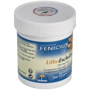 Fenioux Litho Escholtzia 240Mg 200Caps