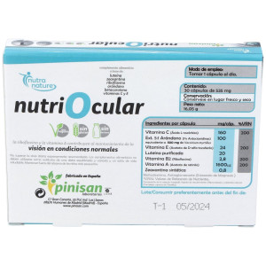 Pinisan Nutriocular 30Cáps