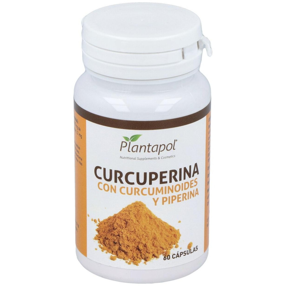 Plantapol Curcuperina Con Curcuminoides Y Piperina 60 Capsulas