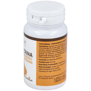 Plantapol Curcuperina Con Curcuminoides Y Piperina 60 Capsulas