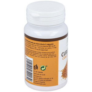 Plantapol Curcuperina Con Curcuminoides Y Piperina 60 Capsulas