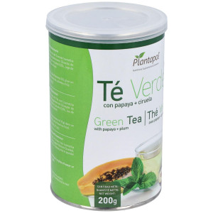 Te Verde Con Papaya Y Ciruela Bote 200Gr.Instantan